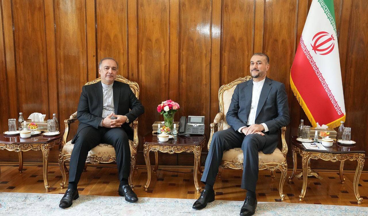 سفیر جدید ایران در ارمنستان با امیرعبداللهیان دیدار و گفتگو کرد