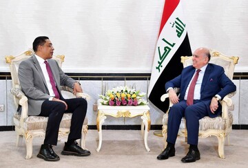 رایزنی سفیر بغداد در کویت با وزیر خارجه عراق