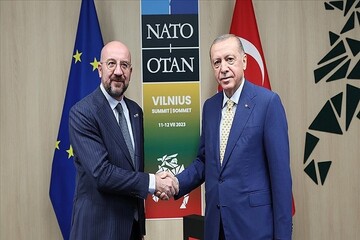 «اردوغان» و رئیس شورای اتحادیه اروپا دیدار کردند