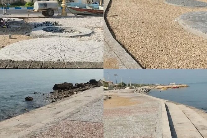 پروژه احداث پارک ساحلی بوشهر به مرحله پایانی رسید
