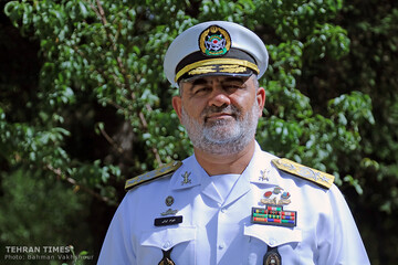 Top navy commander speaks to the Tehran Times about maritime developments