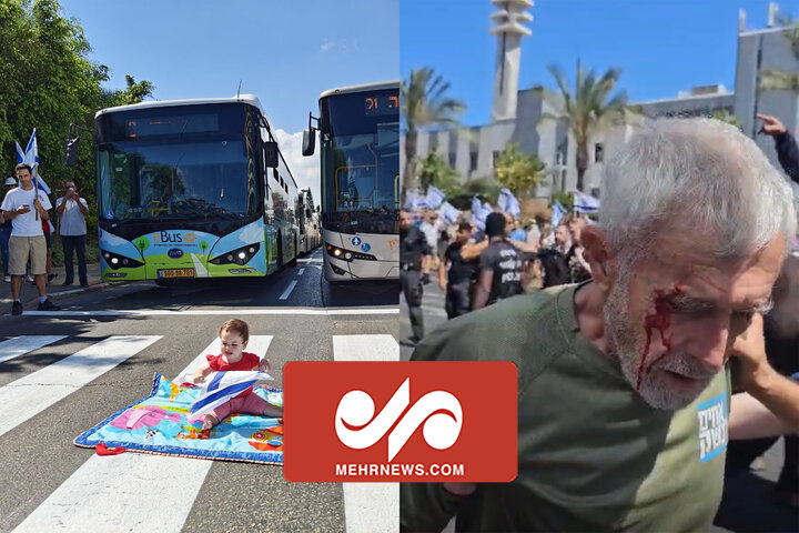 Tel Aviv'de protestolar yeniden alevlendi Tel Aviv'de protestolar yeniden alevlendi