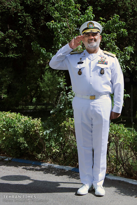 Top navy commander speaks to the Tehran Times about maritime developments