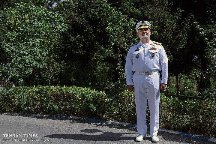 Top navy commander speaks to the Tehran Times about maritime developments