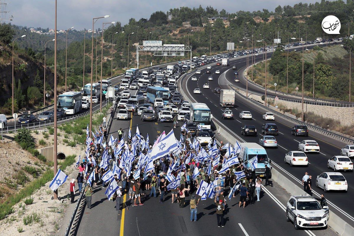 آغاز اعتراضات فلج‌کننده در پی تصویب طرح اصلاحات قضایی نتانیاهو