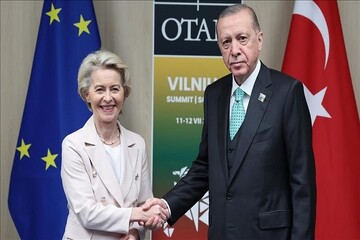 دیدار «اردوغان» با رئیس کمیسیون اروپا