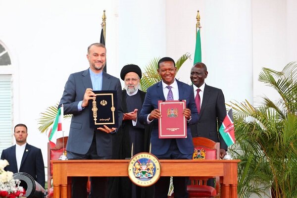 Iran, Kenya sign 5 cooperation document (+VIDEO)