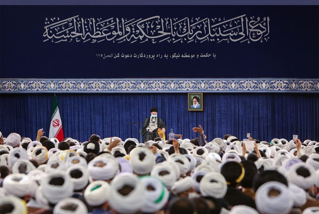 مبلغین اور علماء و طلاب کی رہبر انقلاب اسلامی سے ملاقات