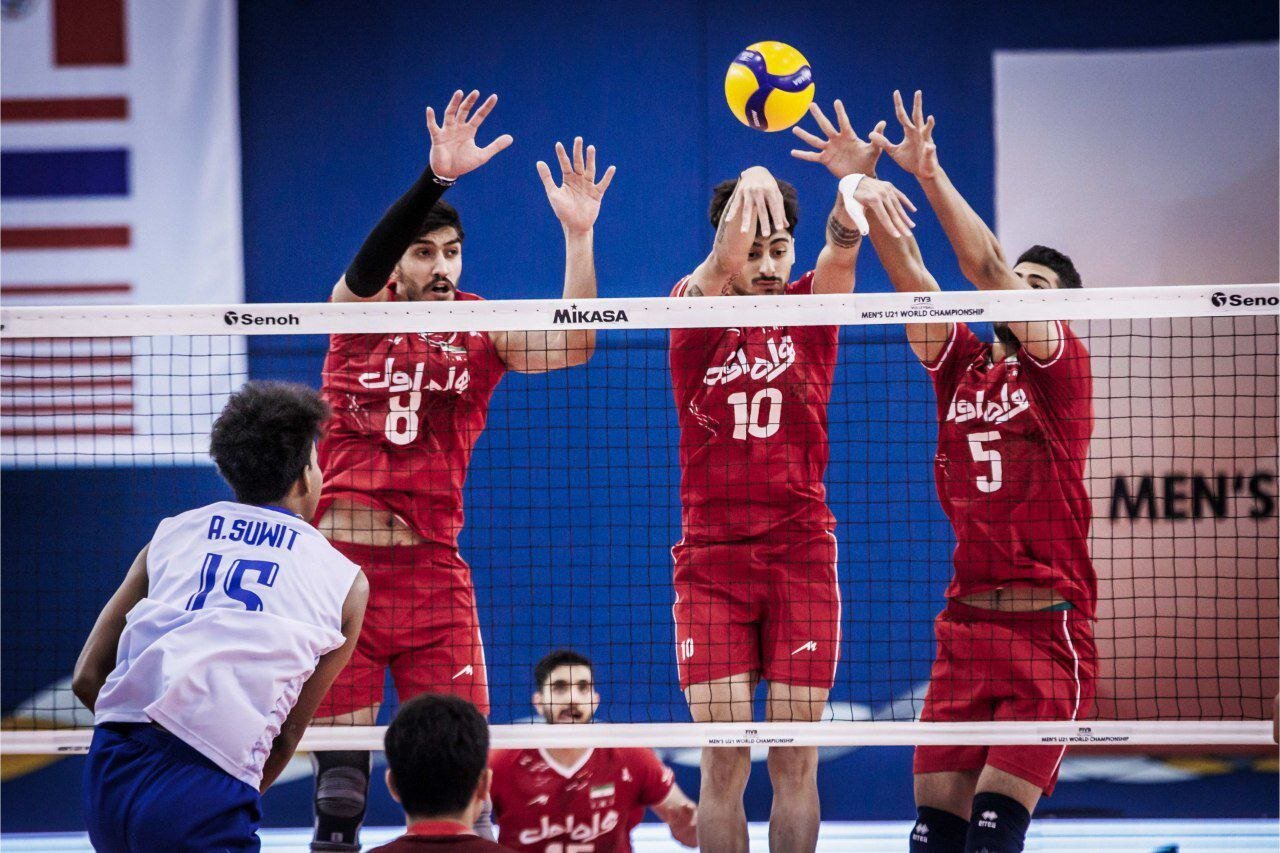 Iran rout Thailand at 2023 FIVB U21 World Championship