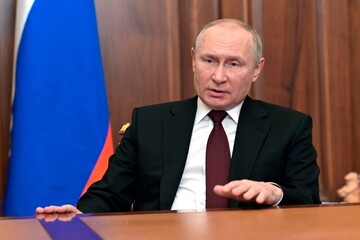 پوتین: پل کریمه در حمله اوکراین آسیب جدی دید/ حمله تروریستی امروز بی‌پاسخ نخواهد ماند
