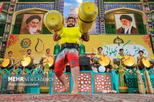 همایش بزرگ پهلوانی در شهر جهانی