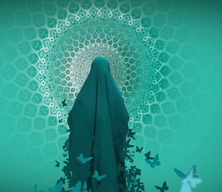 بانو «محترم قاضی فینی» شهیده کاشانی حجاب در مسجد گوهر شاد