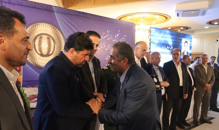 مراسم تجلیل از پیشکسوتان فوتبال استان همدان برگزار شد
