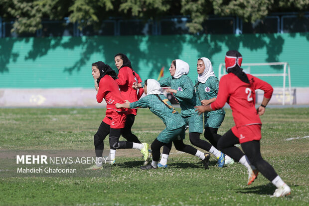 مسابقات راگبی قهرمانی بانوان کشور در مشهد