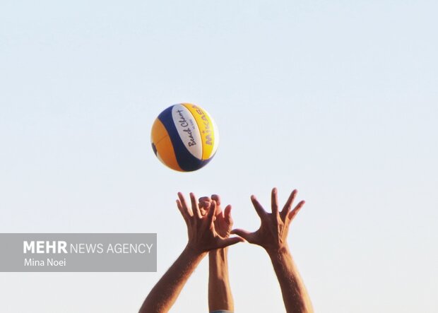 مسابقات والیبال ساحلی جایزه بزرگ دریاچه ارومیه 7