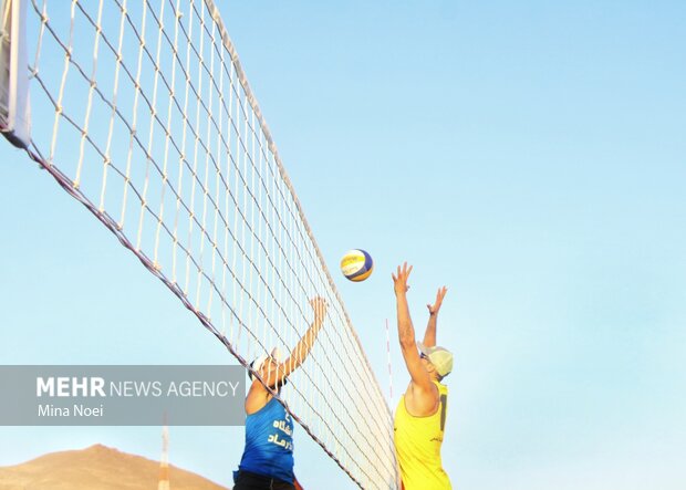 مسابقات والیبال ساحلی جایزه بزرگ دریاچه ارومیه 12