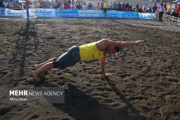 مسابقات والیبال ساحلی جایزه بزرگ دریاچه ارومیه 13