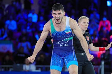 Iran's Nokhodi bags gold at 2023 UWW ranking tournament