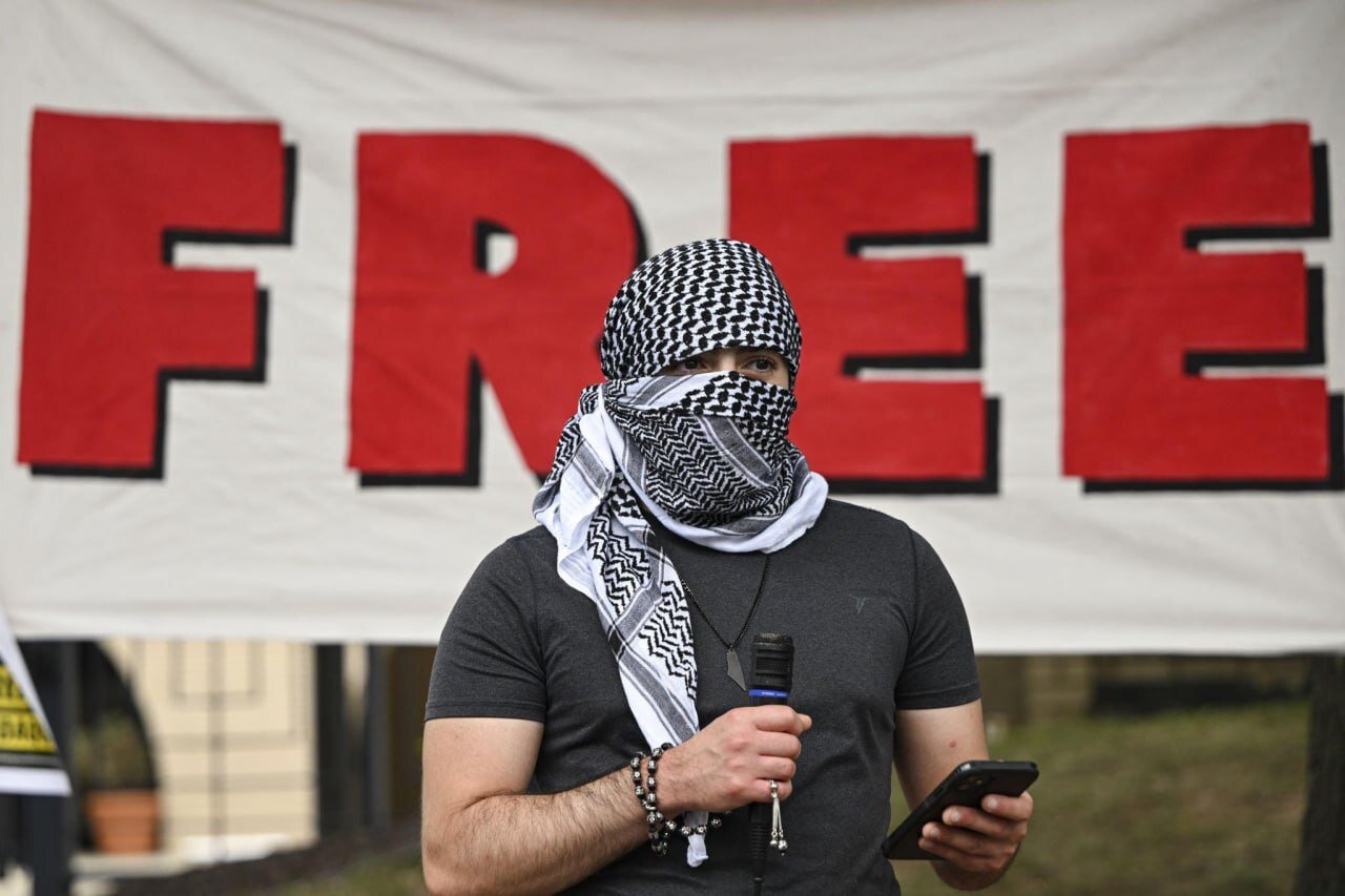 تجمع حامیان فلسطین در پایتخت آمریکا+ تصاویر