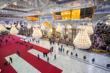 Preparation for Ashrua at Imam Hussein Holy Shrine