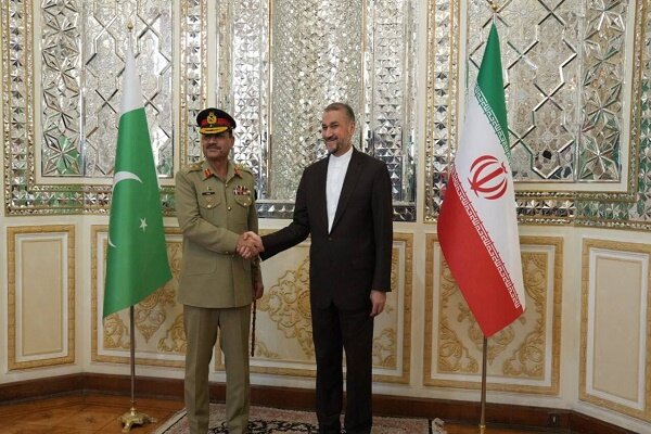 Iran FM hosts Pakistan's army chief in Tehran 