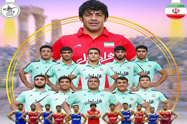 Iran U20 Greco-Roman wrestling team become Asia champions