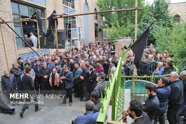 نوای «حسین حسین» به گوش می رسد/ آیین سنتی «طشت گذاری»