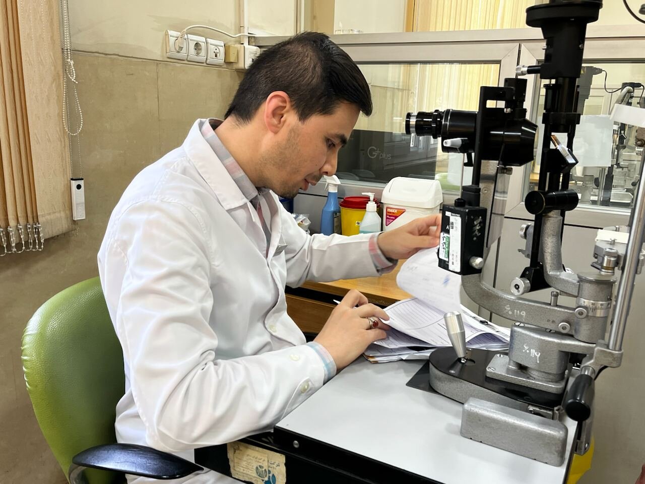 جایی برای درمان درد دیدن!/ چشمها؛ قدردان دستهای روشناییبخش