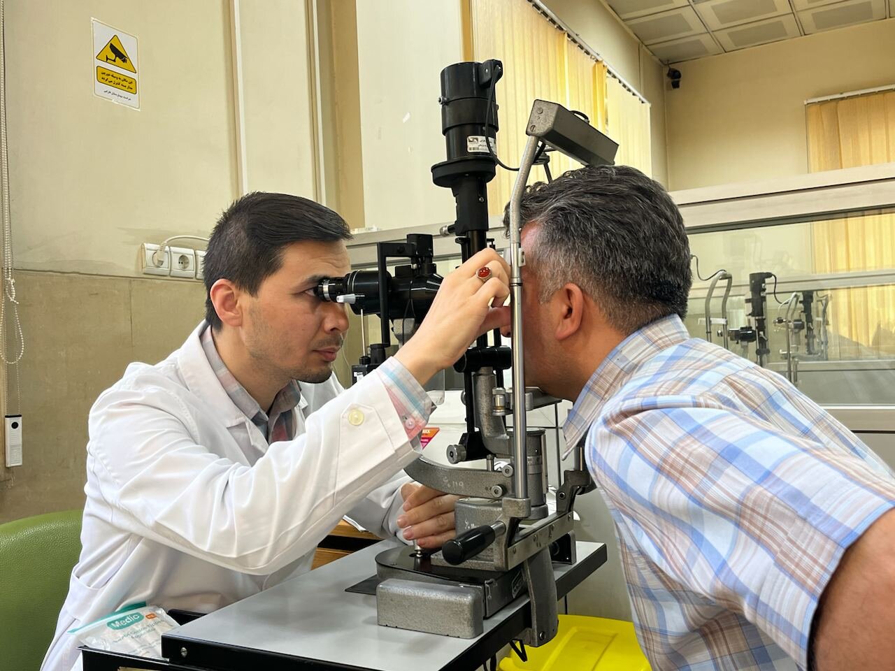 جایی برای درمان درد دیدن!/ چشمها؛ قدردان دستهای روشناییبخش