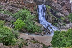 سفری مجازی به آبشار بلوکان میانه