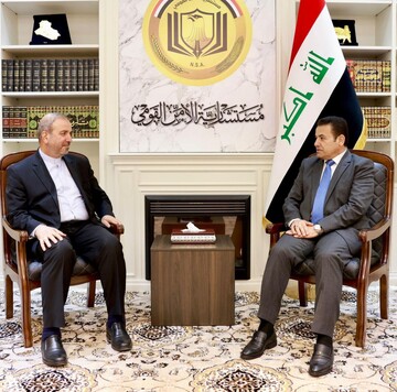 رایزنی مشاور امنیت ملی عراق با محمد کاظم آل صادق