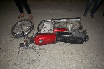 واژگونی موتورسیکلت در گلشهر منجر به فوت راکب شد