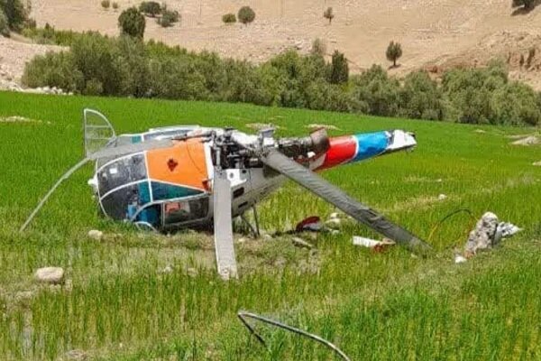 Helicopter makes hard landing in southwestern Iran (+VIDEO)