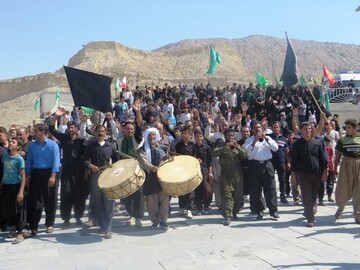 ڕێورەسمی تایبەتی کوردانی مەلەکشاهی بۆ پێشوازی لە موحەڕەم