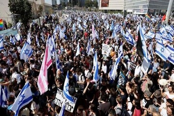 افزایش شکاف میان صهیونیست‌ها/ طرفداران نتانیاهو هم راهپیمایی کردند