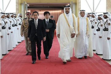 سفر نخست وزیر ژاپن به قطر