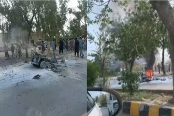 حمله انتحاری به خودروی نیروهای امنیتی در پاکستان/ ۸ نفر زخمی شدند