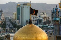 مشهد در آستانه محرم؛ حرم رضوی سیاه‌پوش و آماده وداع با شهدا