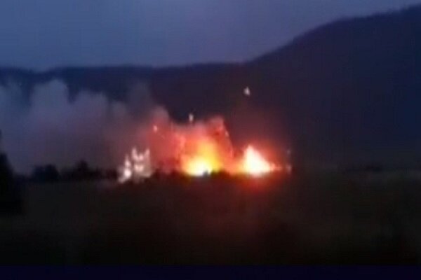 Fire at Crimea military base, major highway closed (+VIDEO)