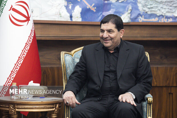 
Meeting between Iran's 1st VP and Iraqi labor minister
