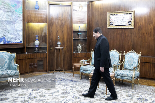 
Meeting between Iran's 1st VP and Iraqi labor minister
