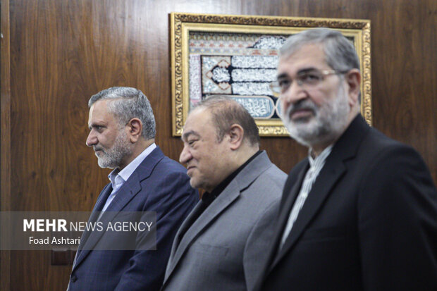 
Meeting between Iran's 1st VP and Iraqi labor minister
