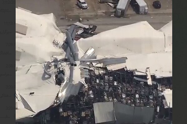 VIDEO:  Massive tornado destroys Pfizer pharmaceutical plant