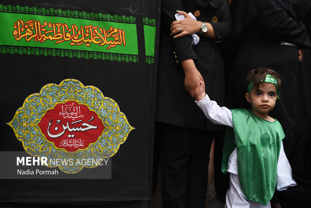 تمهیدات ترافیکی پلیس راهور ایلام در مراسم شیرخوارگان حسینی