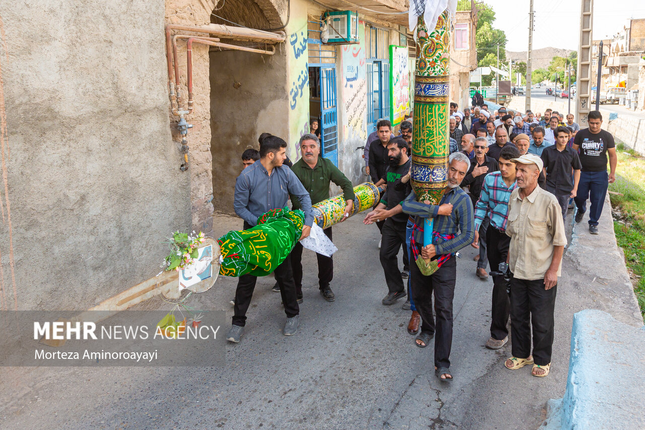 نگاهی به مراسم «طوق بندان» در گرگان