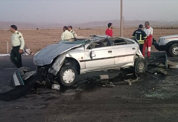 تصادف در جاده چالوس ۴ مصدوم برجا گذاشت