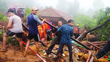 ہندوستان میں لینڈ سلائیڈنگ سے 16 افراد ہلاک، ہلاکتوں کی تعداد میں اضافے کا خدشہ