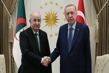رئیس جمهور الجزایر برای سفر دو روزه به ترکیه وارد شد