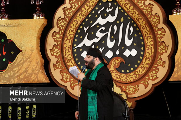 مراسم عزاداری هیئت رزمندگان اسلام قم