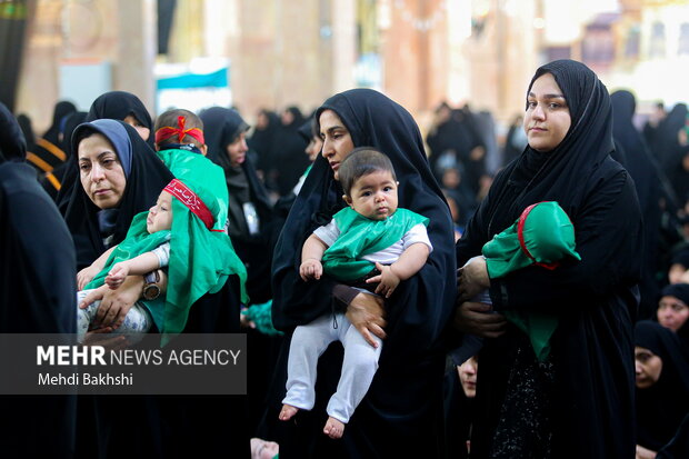 همایش شیرخوارگان حسینی در مسجد جمکران